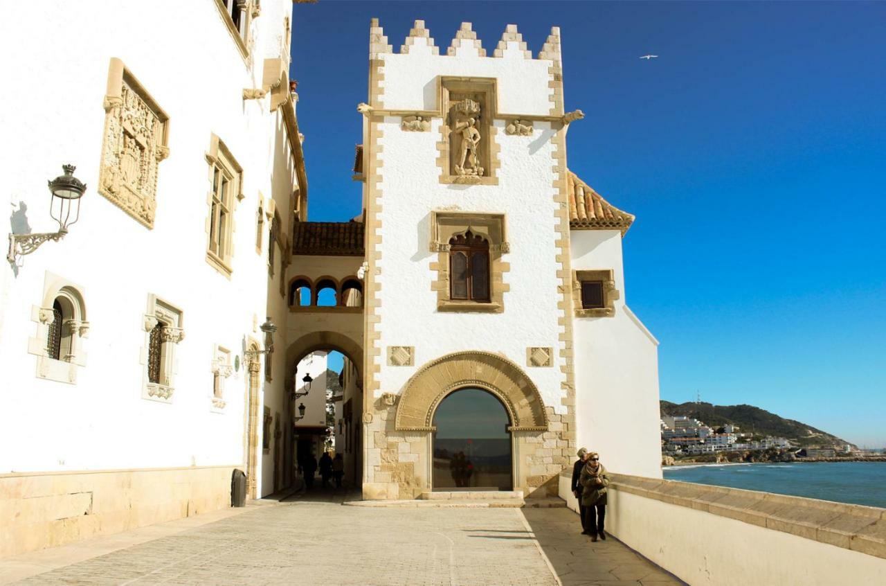 Sitges Ático 2 min a Playa San Sebastían Apartment Bagian luar foto