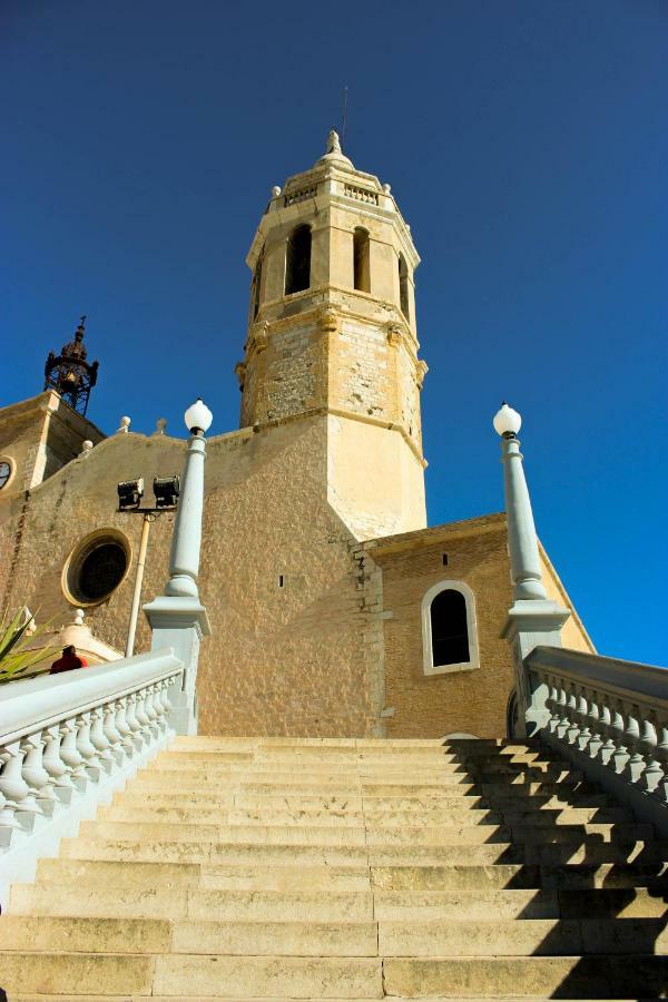 Sitges Ático 2 min a Playa San Sebastían Apartment Bagian luar foto